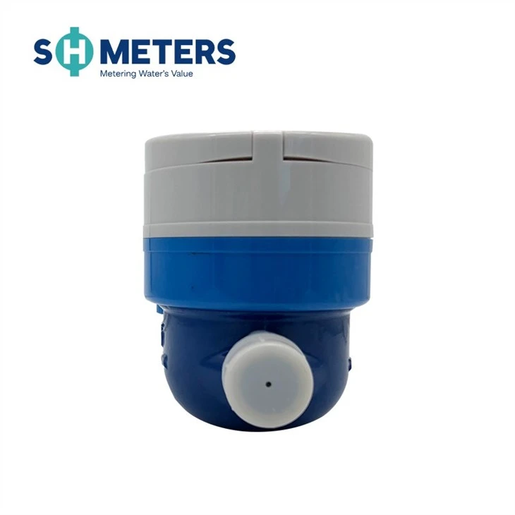 DN15-DN25 Mechanical GPRS Water Meter Brass Material