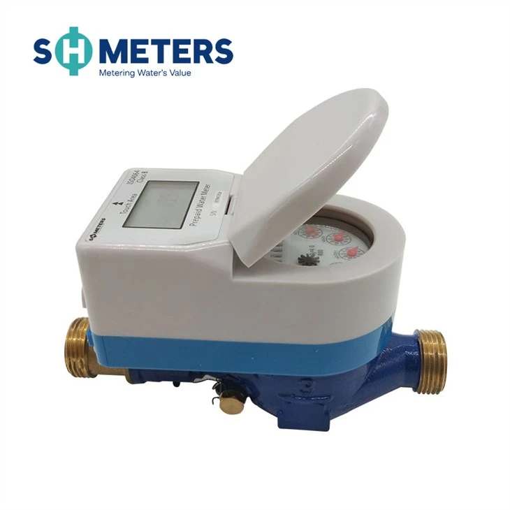 Smart Card Remote Control Prepaid Water Meter with Software Smart Card Remote Control Prepaid Water Meter with Software