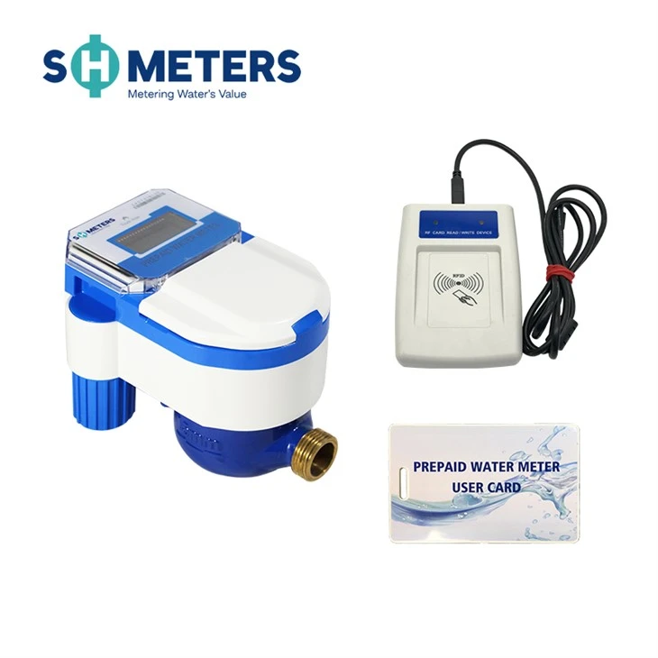 Mosiężna karta IC Karta Smart Water Miernik do mieszkania
