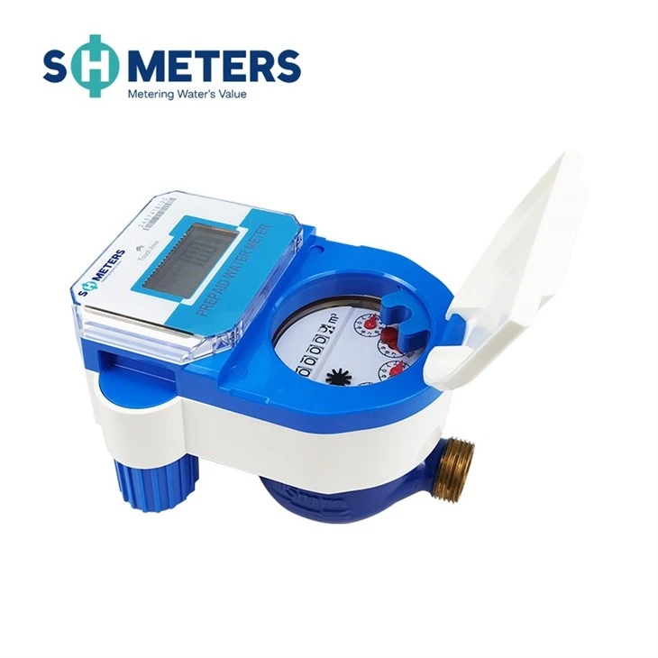 Brass Body IC Card Smart Water Meter For Residential Brass Body IC Card Smart Water Meter For Residential