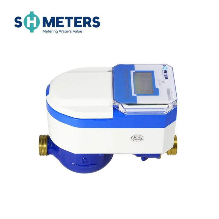 Brass Body R100 IC Card Prepaid Water Meter For Residential Brass Body R100 IC Card Prepaid Water Meter For Residential