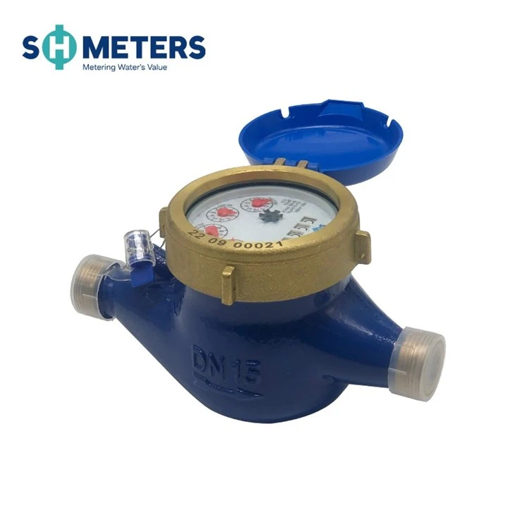 Multi Jet Water Meter DN15~25 For Residential high quality